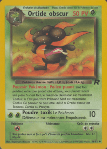 Ortide obscur - Team Rocket - 036 - Peu commune