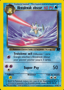 Akwakwak obscur - Team Rocket - 037 - Peu commune