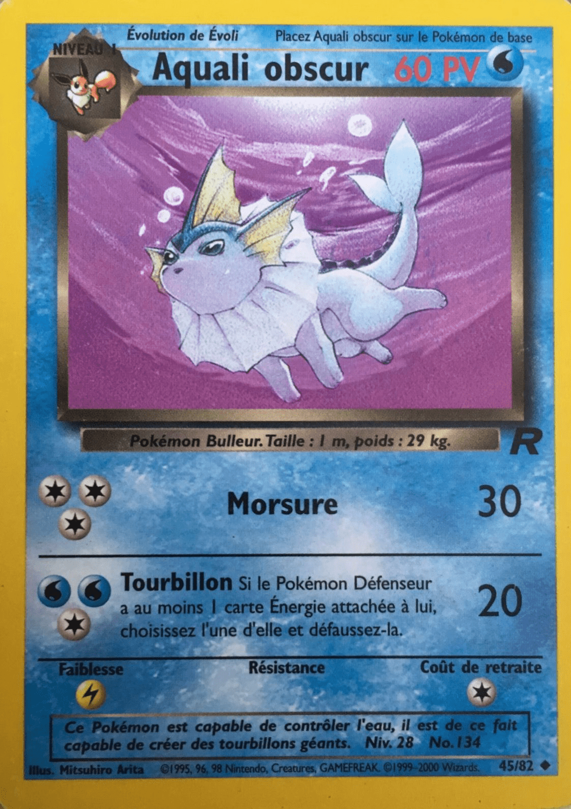 Aquali obscur - Team Rocket - 045 - Peu commune