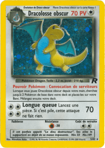 Dracolosse obscur - Team Rocket - 005 - Holographique