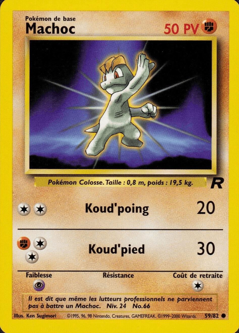 Machoc - Team Rocket - 059 - Commune