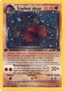 Triopikeur obscur - Team Rocket - 006 - Holographique