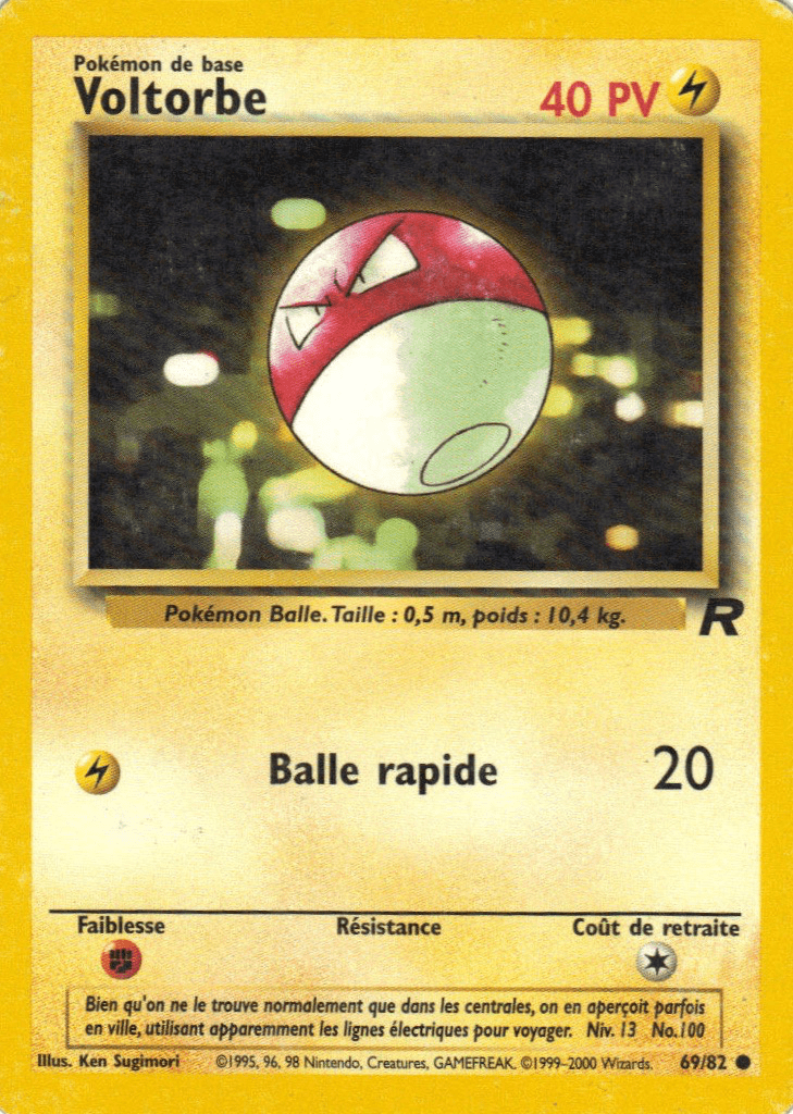Voltorbe - Team Rocket - 069 - Commune