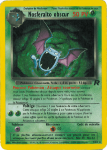 Nosferalto obscur - Team Rocket - 007 - Holographique