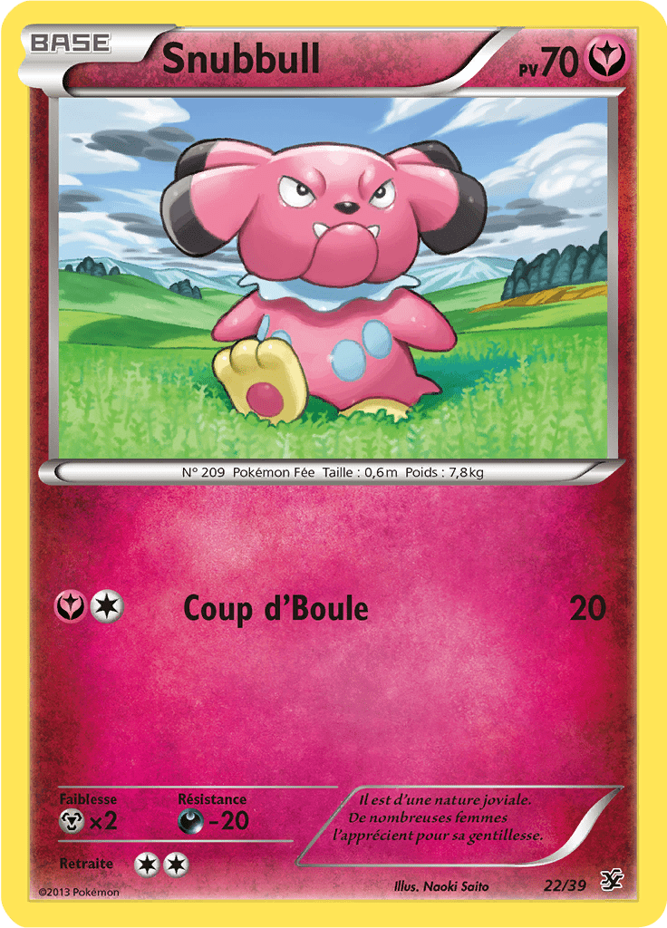 Snubbull - XY Bienvenue à Kalos - 022 - Commune