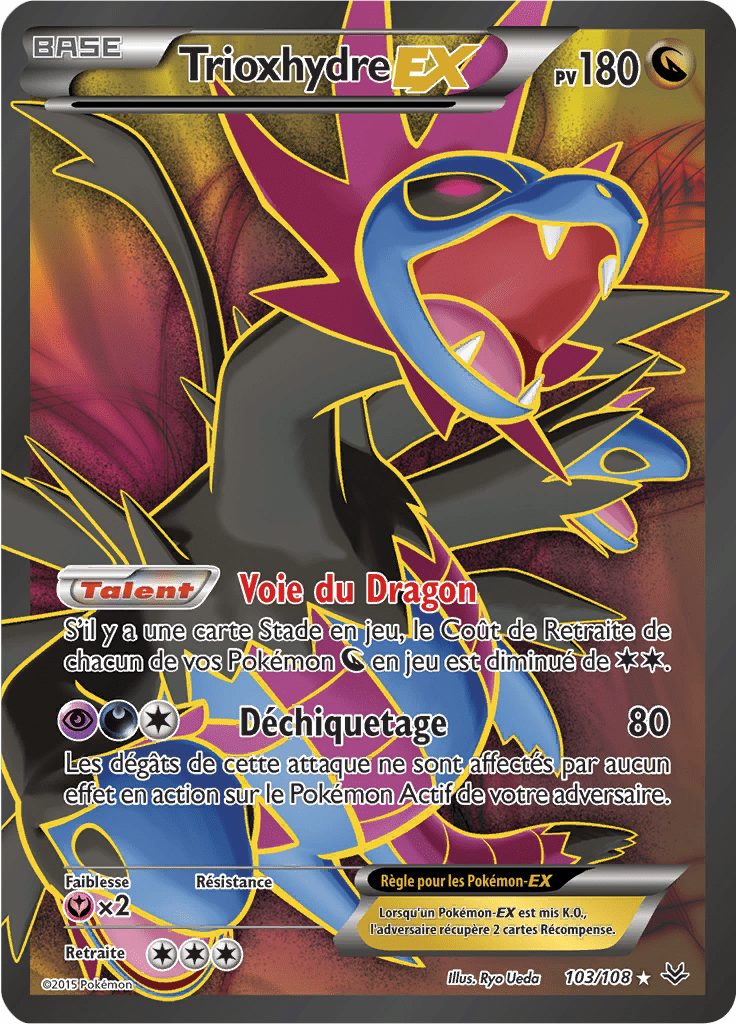 Trioxhydre - XY Ciel Rugissant - 103 - Holographique rare EX