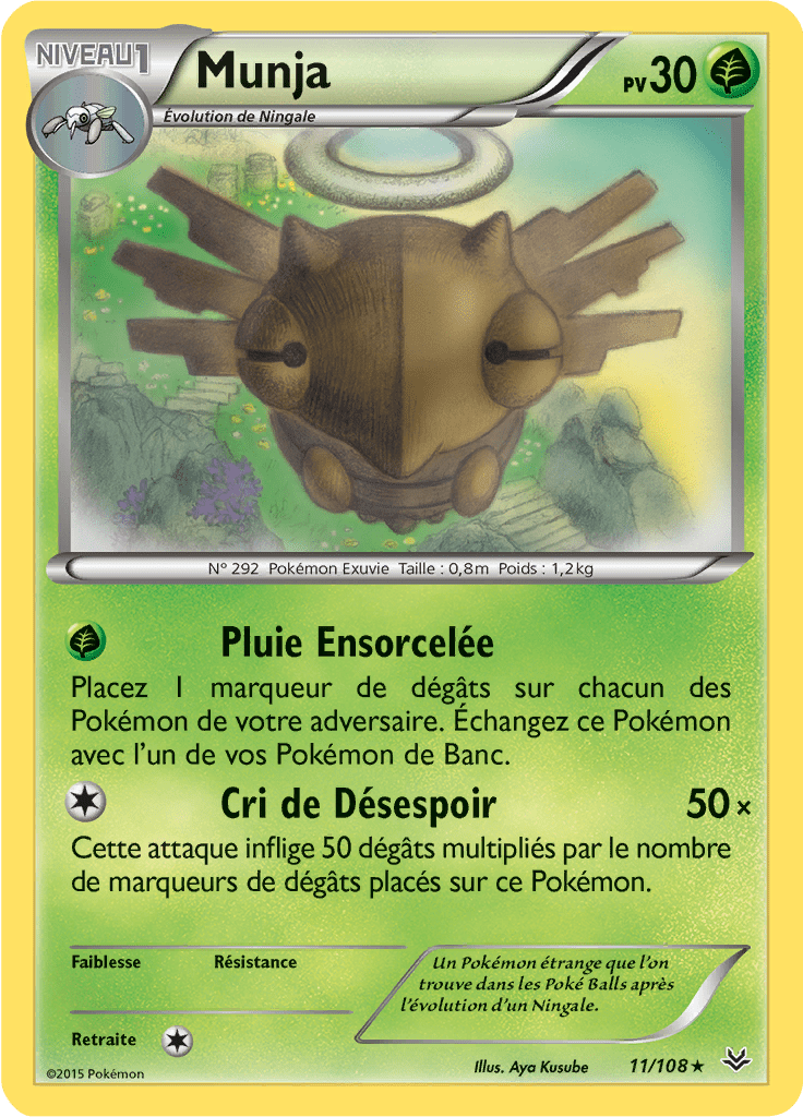 Munja - XY Ciel Rugissant - 011 - Rare