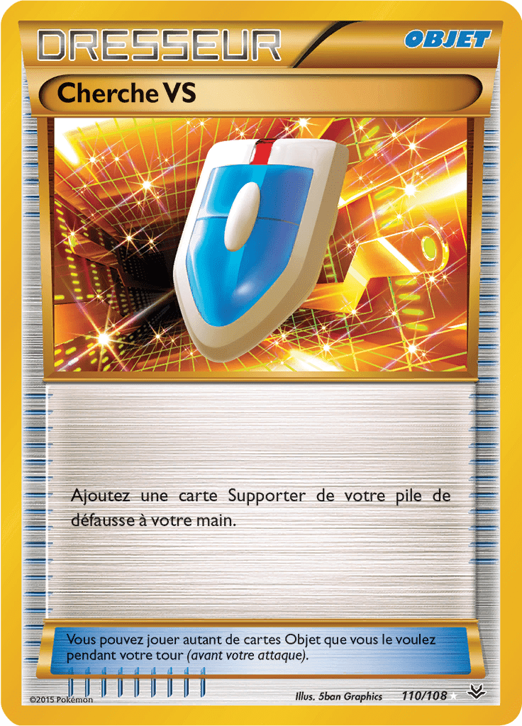 Cherche VS - XY Ciel Rugissant - 110 - Ultra rare