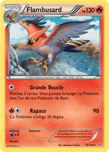 Flambusard - XY Ciel Rugissant - 015 - Rare