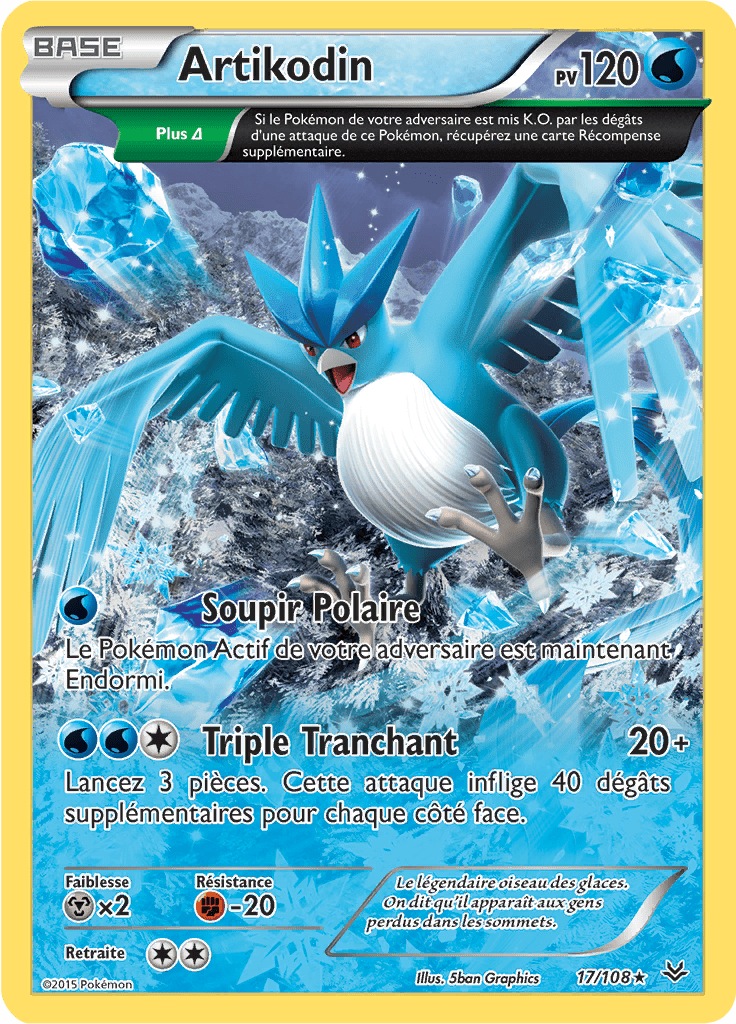 Artikodin - XY Ciel Rugissant - 017 - Rare