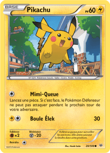 Pikachu - XY Ciel Rugissant - 020 - Commune