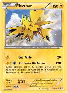 Électhor - XY Ciel Rugissant - 023 - Rare