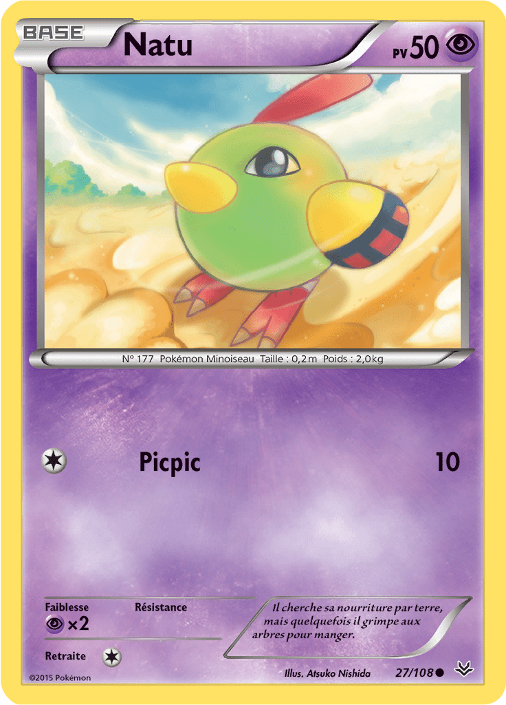 Natu - XY Ciel Rugissant - 027 - Commune
