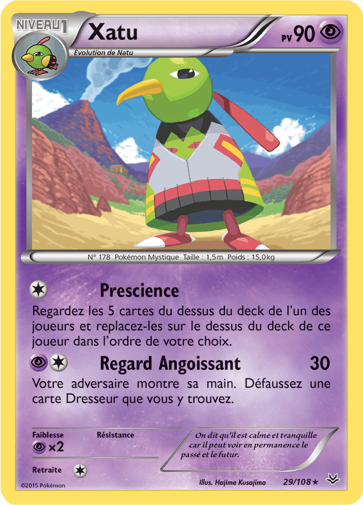 Xatu - XY Ciel Rugissant - 029 - Rare