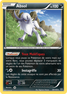 Absol - XY Ciel Rugissant - 040 - Holographique rare