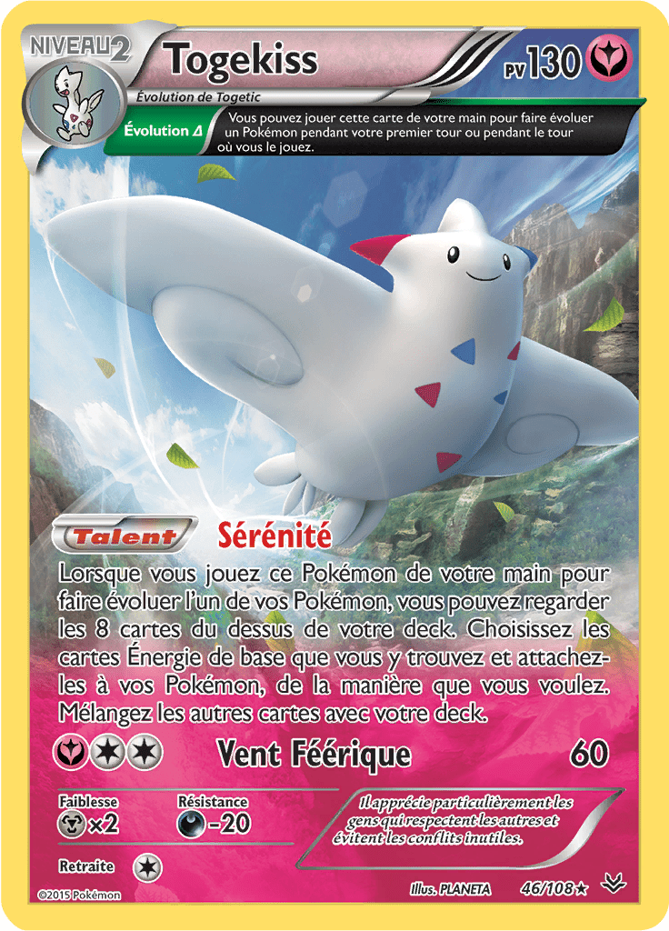 Togekiss - XY Ciel Rugissant - 046 - Holographique rare