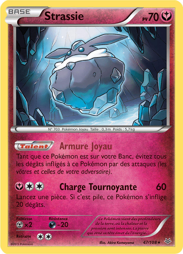 Strassie - XY Ciel Rugissant - 047 - Rare