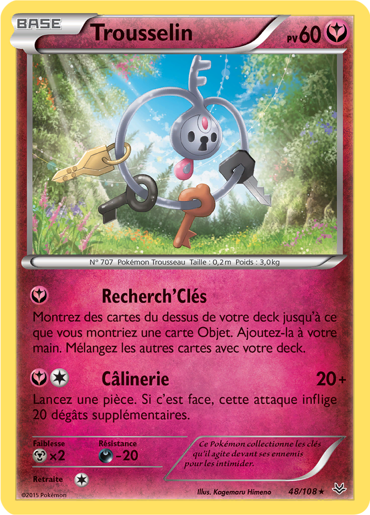 Trousselin - XY Ciel Rugissant - 048 - Rare
