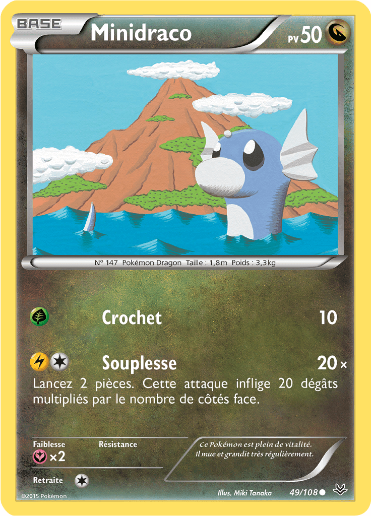 Minidraco - XY Ciel Rugissant - 049 - Commune