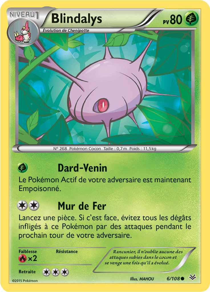 Blindalys - XY Ciel Rugissant - 006 - Commune