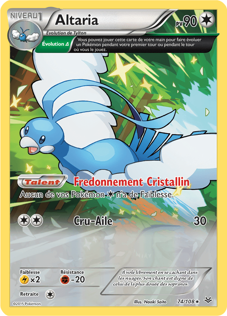 Altaria - XY Ciel Rugissant - 074 - Rare