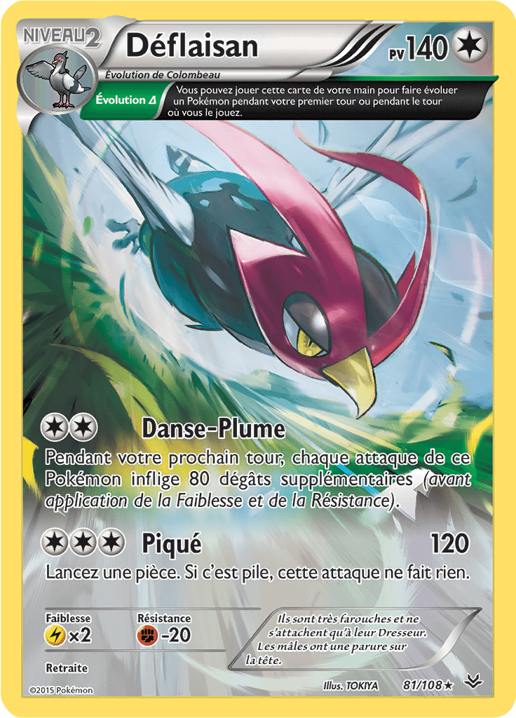 Déflaisan - XY Ciel Rugissant - 081 - Rare