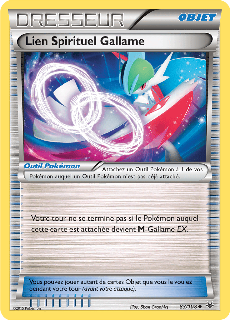 Lien Spirituel Gallame - XY Ciel Rugissant - 083 - Peu commune