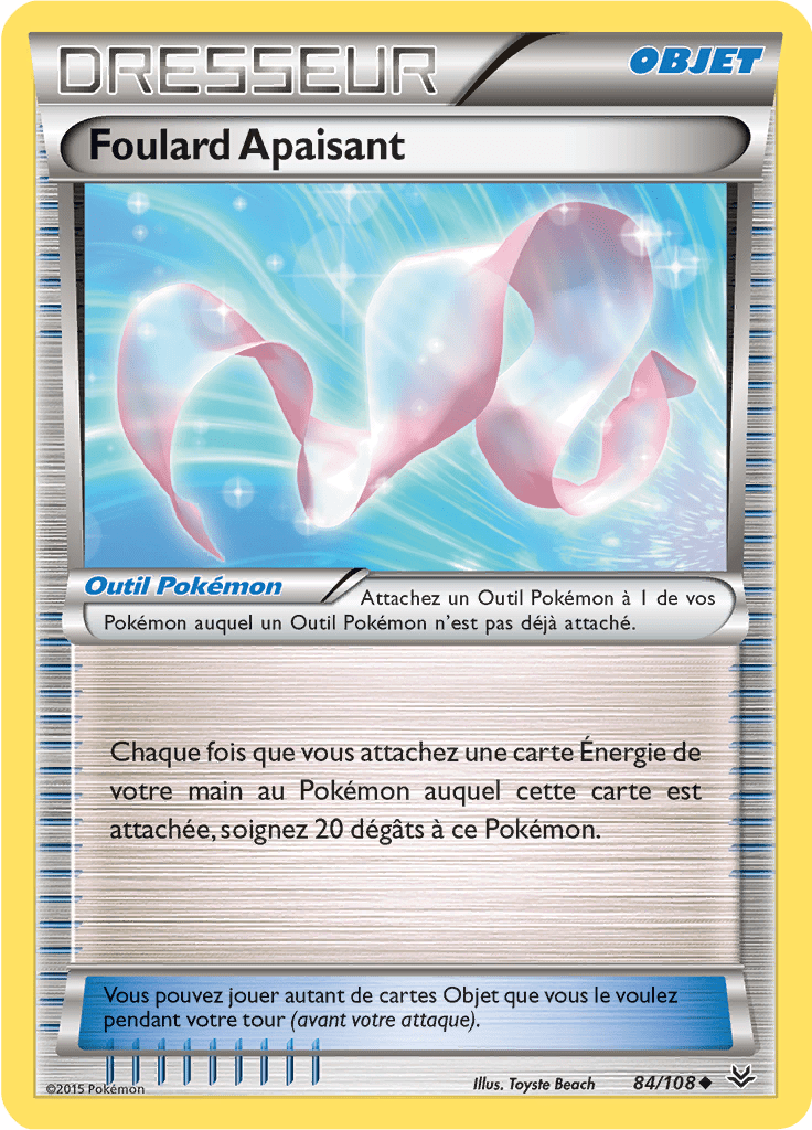 Foulard Apaisant - XY Ciel Rugissant - 084 - Peu commune