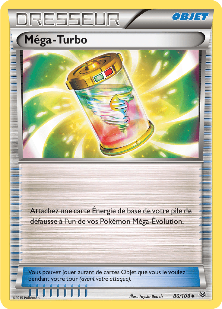 Méga-Turbo - XY Ciel Rugissant - 086 - Peu commune