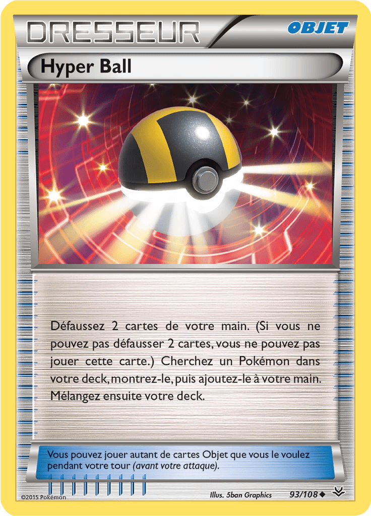 Hyper Ball - XY Ciel Rugissant - 093 - Peu commune