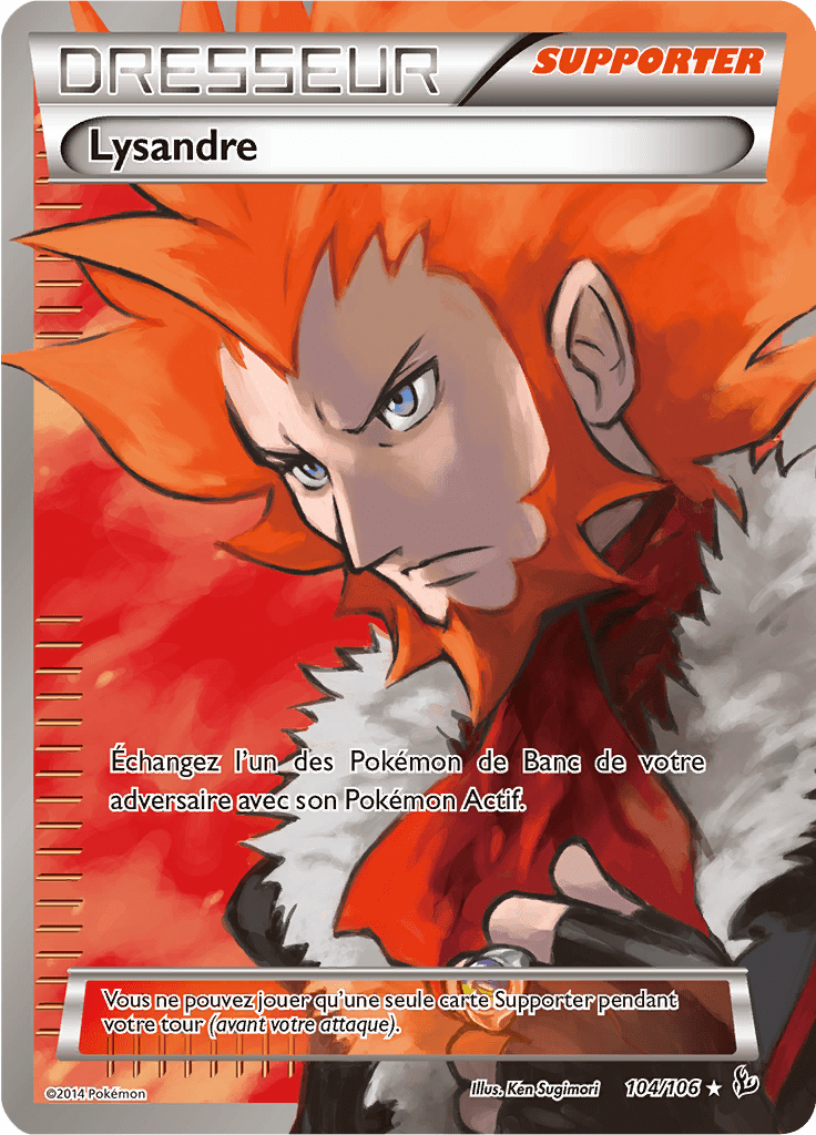 Lysandre - XY Étincelles - 104 - Ultra rare