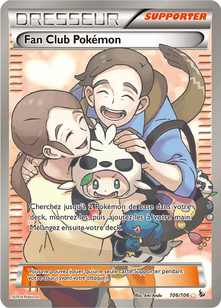 Fan Club Pokémon - XY Étincelles - 106 - Ultra rare