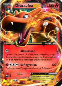 Dracaufeu - XY Étincelles - 011 - Holographique rare EX