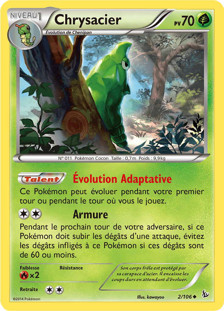 Chrysacier - XY Étincelles - 002 - Peu commune