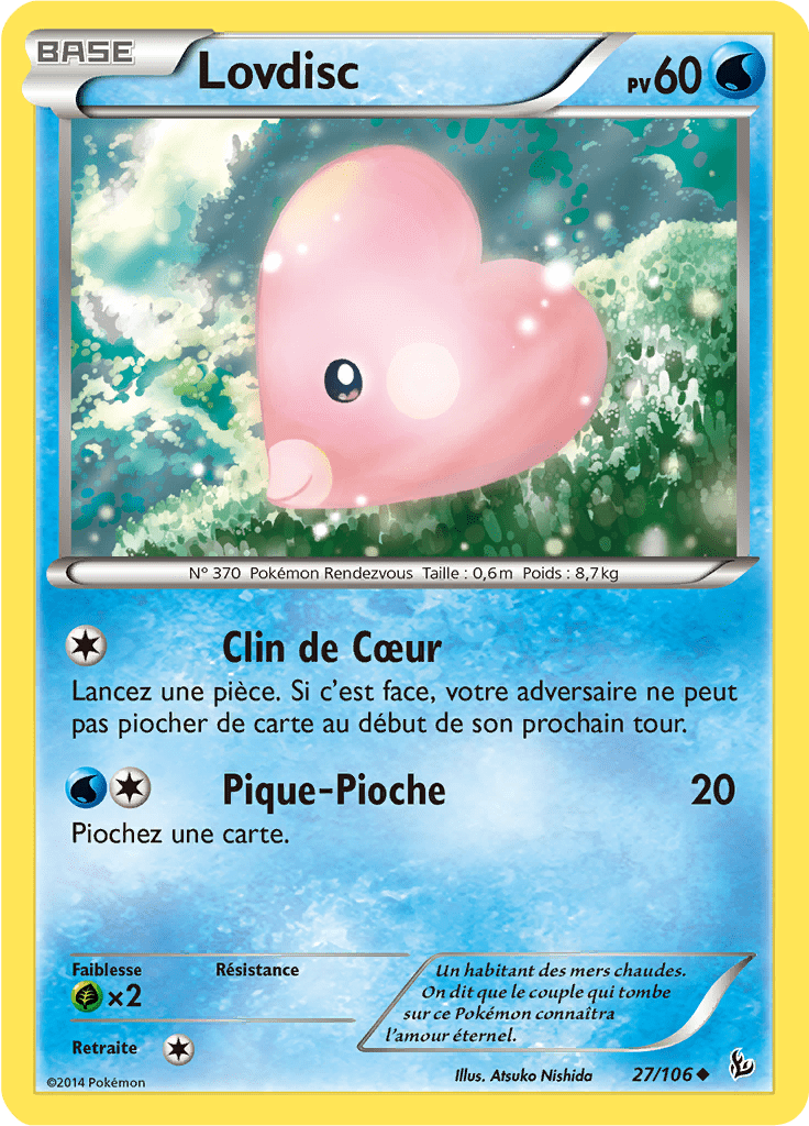 Lovdisc - XY Étincelles - 027 - Peu commune