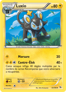 Luxio - XY Étincelles - 033 - Peu commune