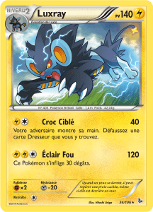 Luxray - XY Étincelles - 034 - Rare