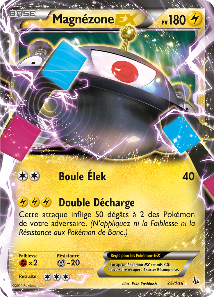 Magnézone - XY Étincelles - 035 - Holographique rare EX