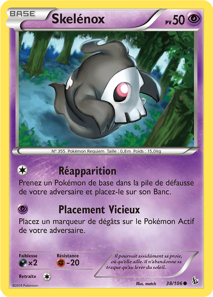 Skelénox - XY Étincelles - 038 - Commune