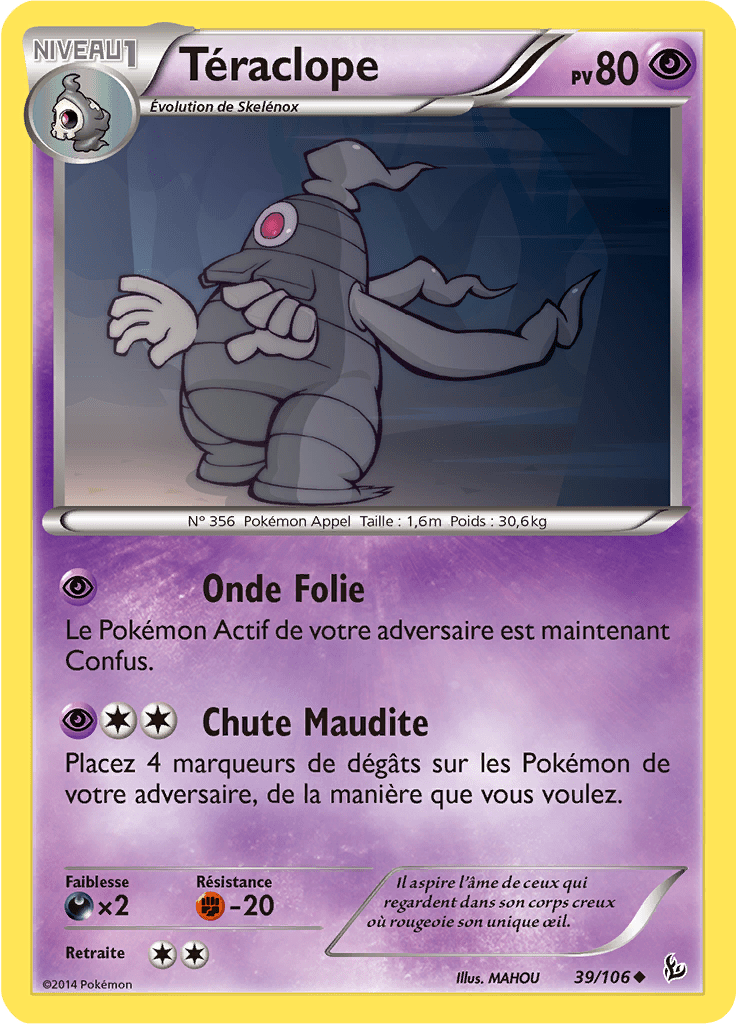 Téraclope - XY Étincelles - 039 - Peu commune