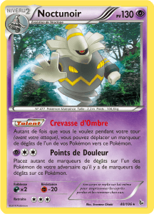 Noctunoir - XY Étincelles - 040 - Holographique rare