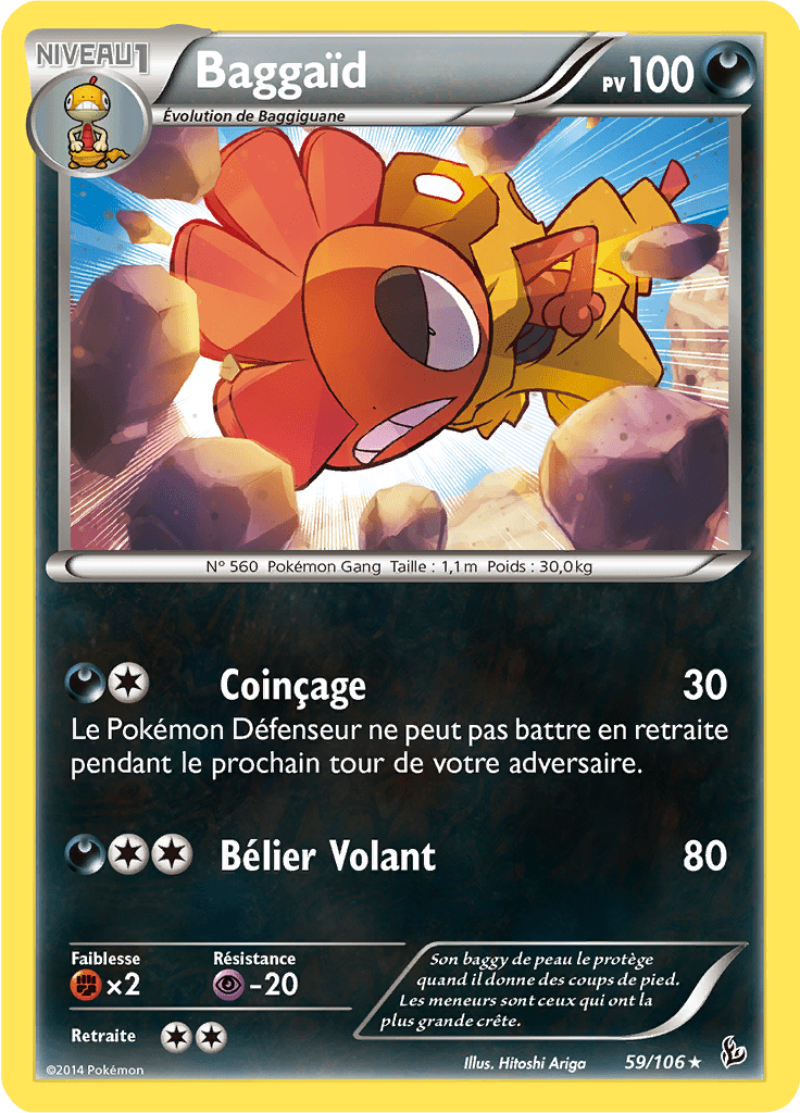 Baggaïd - XY Étincelles - 059 - Rare