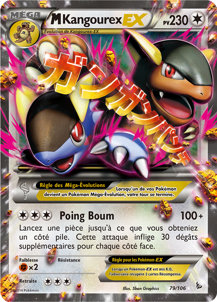 Méga Kangourex - XY Étincelles - 079 - Holographique rare EX