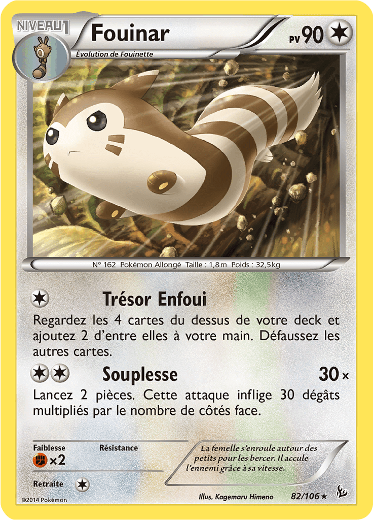 Fouinar - XY Étincelles - 082 - Rare