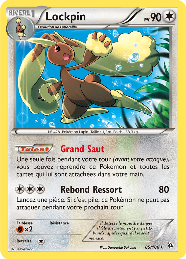 Lockpin - XY Étincelles - 085 - Rare