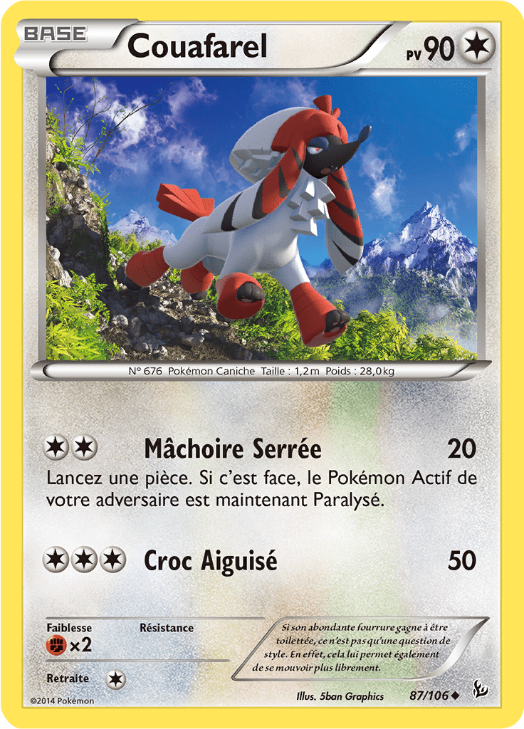 Couafarel - XY Étincelles - 087 - Peu commune