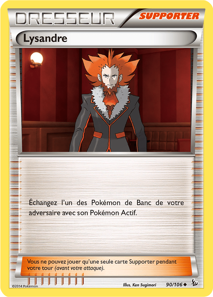 Lysandre - XY Étincelles - 090 - Peu commune