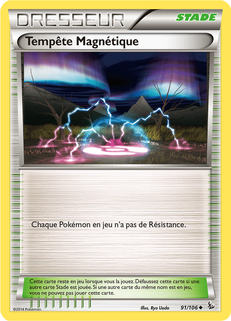 Tempête Magnétique - XY Étincelles - 091 - Peu commune