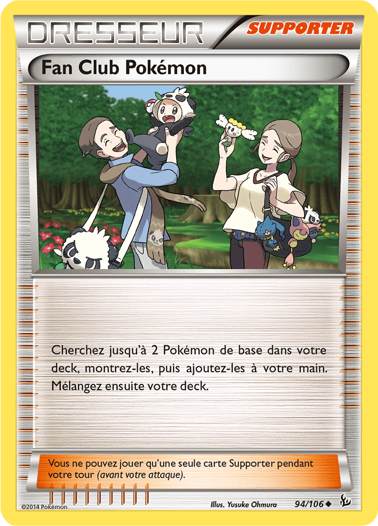 Fan Club Pokémon - XY Étincelles - 094 - Peu commune