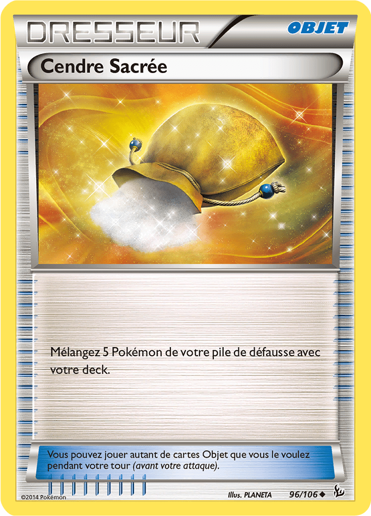 Cendre Sacrée - XY Étincelles - 096 - Peu commune
